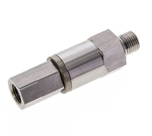 G 1/4'' F/M Stainless steel Swivel Joint 250 Bar - Hydraulic - High-pressure