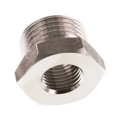 G 1/4'' x G 1/2'' F/M Stainless steel Reducing Ring 40 Bar