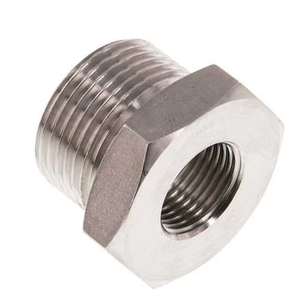 G 3/8'' x G 3/4'' F/M Stainless steel Reducing Ring 40 Bar