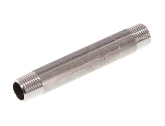 R 1/8'' Stainless steel Double Pipe Nipple 20 Bar DIN 2982 - 60mm