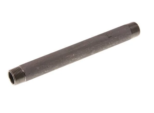 R 3/8'' Stainless steel Double Pipe Nipple 20 Bar DIN 2982 - 150mm
