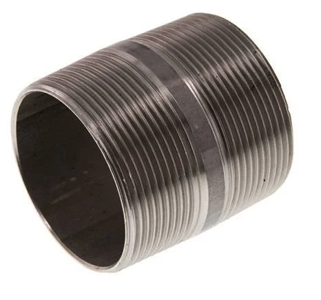 R 2'' Stainless steel Double Pipe Nipple 20 Bar DIN 2982 - 60mm