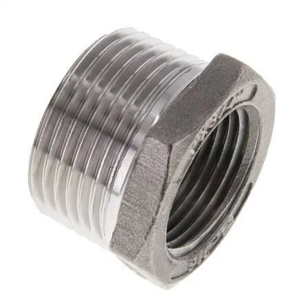 1'' NPT x 3/4'' NPT M/F Stainless steel Reducing Ring 16 Bar