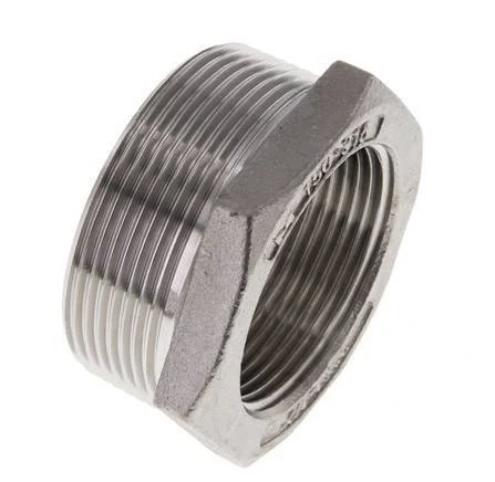 2'' NPT x 1 1/2'' NPT M/F Stainless steel Reducing Ring 16 Bar