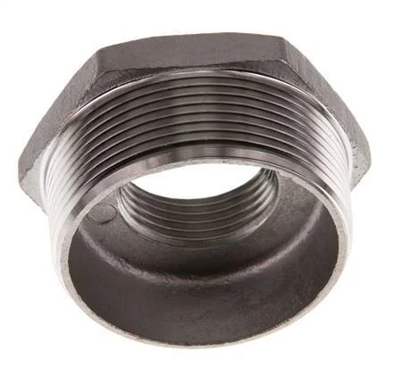 R 2'' x Rp 1'' M/F Stainless steel Reducing Ring 16 Bar