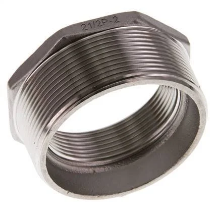 R 2 1/2'' x Rp 2'' M/F Stainless steel Reducing Ring 16 Bar