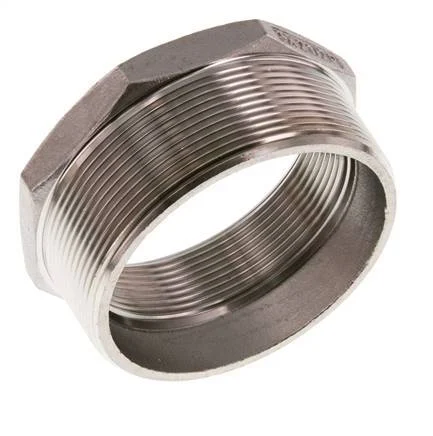 R 3'' x Rp 2 1/2'' M/F Stainless steel Reducing Ring 16 Bar