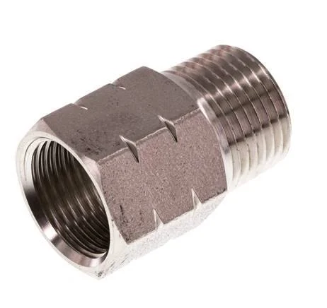 3/8'' NPT x G 3/8'' M/F Stainless steel Reducing Ring 40 Bar - Hydraulic