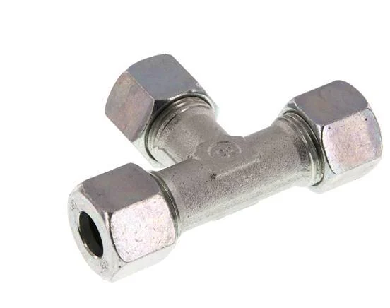 12S Zinc plated Steel Tee Cutting Ring 630 Bar DIN 2353