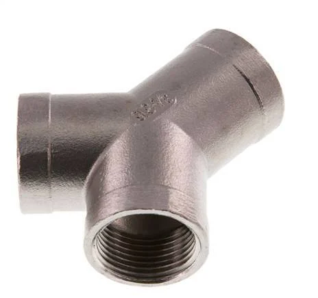 Rp 3/4'' Stainless steel Y-Piece 16 Bar