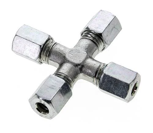 6L Zinc plated Steel Cross Cutting Ring 315 Bar DIN 2353