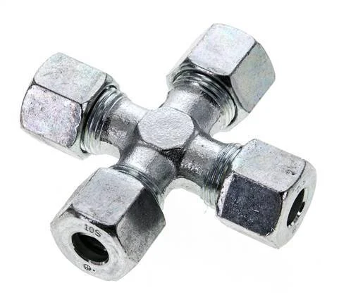 10S Zinc plated Steel Cross Cutting Ring 630 Bar DIN 2353