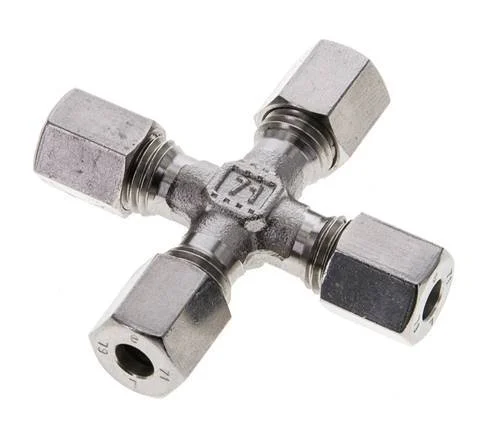 6L Stainless steel Cross Cutting Ring 315 Bar DIN 2353