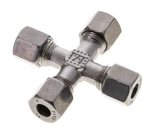 8L Stainless steel Cross Cutting Ring 315 Bar DIN 2353