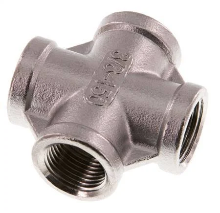 Rp 3/8'' Female Stainless steel Cross 16 Bar