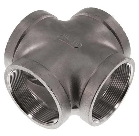 Rp 2 1/2'' Female Stainless steel Cross 16 Bar