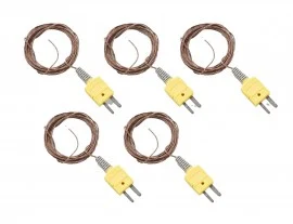 Fluke SOL-COUPLE-K Solmetric Thermocouples K-Type, 5-Pack