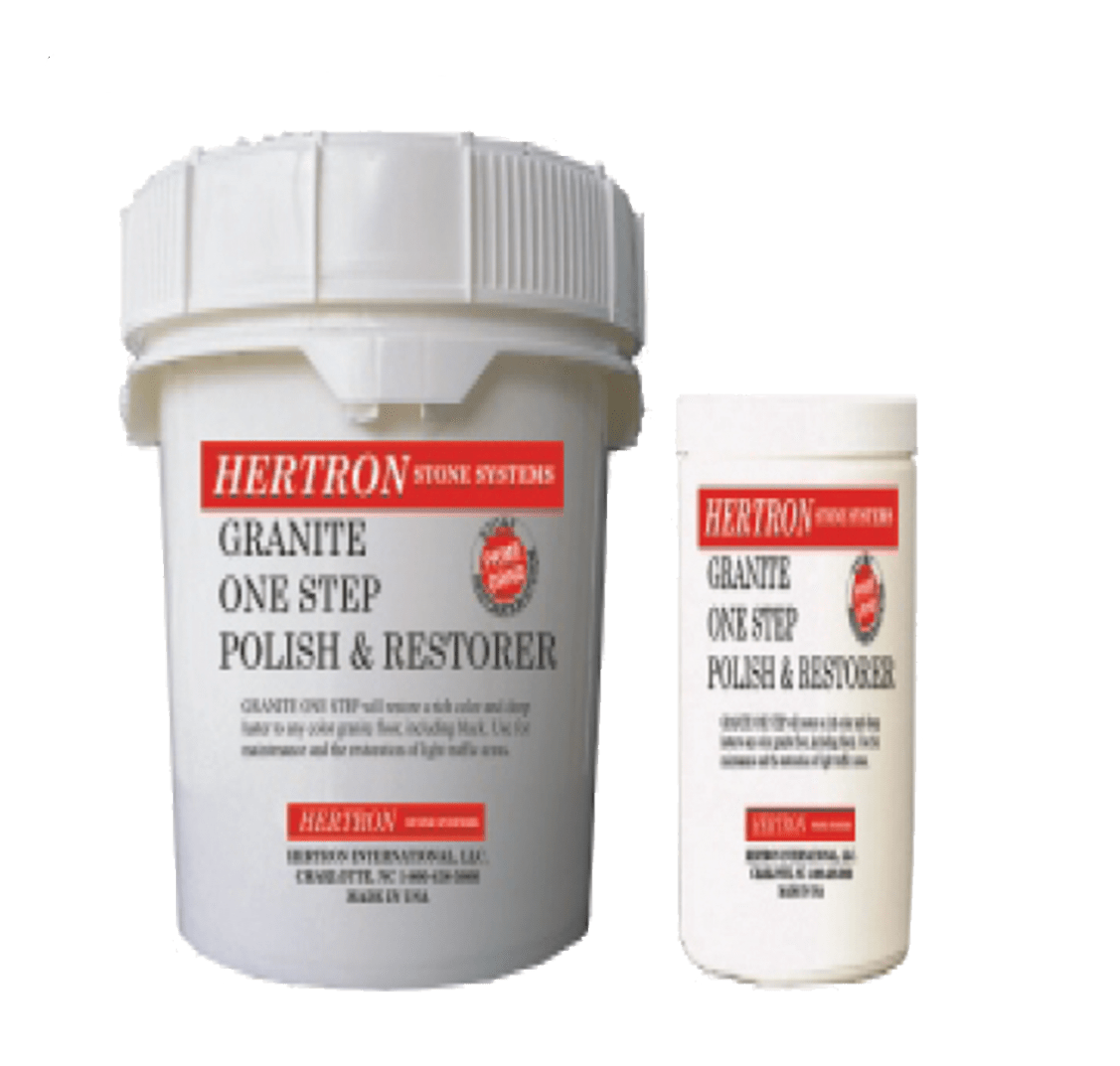 Hertron Granite One-Step Polisher & Restorer - Case of 6