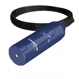 Icon Process Controls 100 Series Submersible Level Sensor, PTFE Material, Kalrez Seals, Ceramic Diaphragm, 5m Teflon Jacketed Cable, Voltage Output, 0-14ft Range