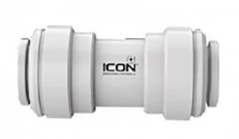 Icon Process Controls PP2-TT14 ProPulse®2 Transition Fitting with EPDM seals, 1/4" Tube x Tube, PP