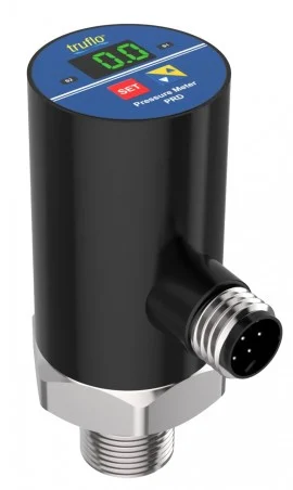 Icon Process Controls PRD-X-PF-F-010 Inline Pressure Transmitter with ceramic diaphragm, PVDF, 1/2" FNPT, 0 to 145 psi