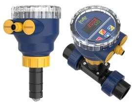 Icon Process Controls Truflo® TIF Series Insertion Paddle Wheel Flow Meter with PP body and EPDM seals, 6 to 24"