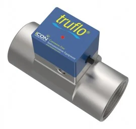 Icon Process Controls Truflo® TK3W Series Paddle Wheel Flow Meter with 316SS body and threaded end connection, 3"