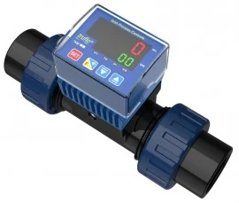 Icon Process Controls Truflo® TKM Series Paddle Wheel Flow Meter with PP body, flanged end connection and epdm seals, 4"