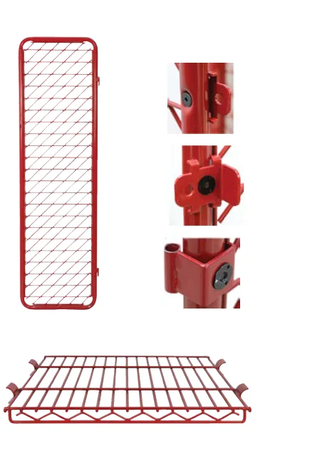 Security Options for Wall Mounted Red Rack