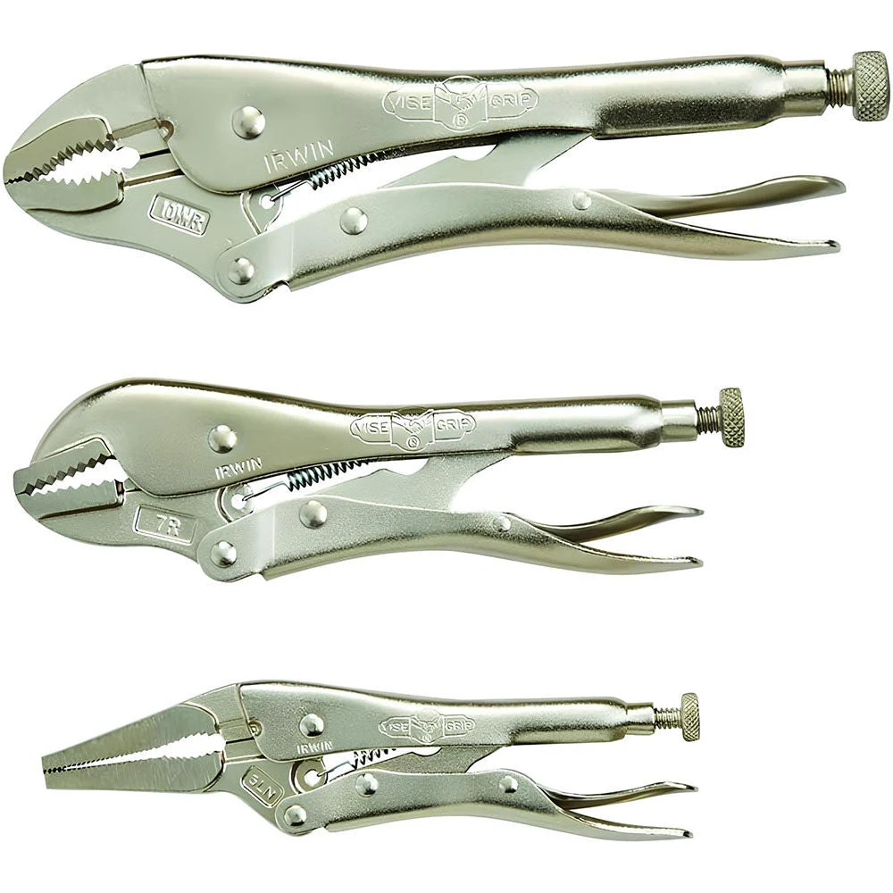 Irwin 3 Pc. Original Locking Pliers Set Contains: 10WR 7R and 6LN
