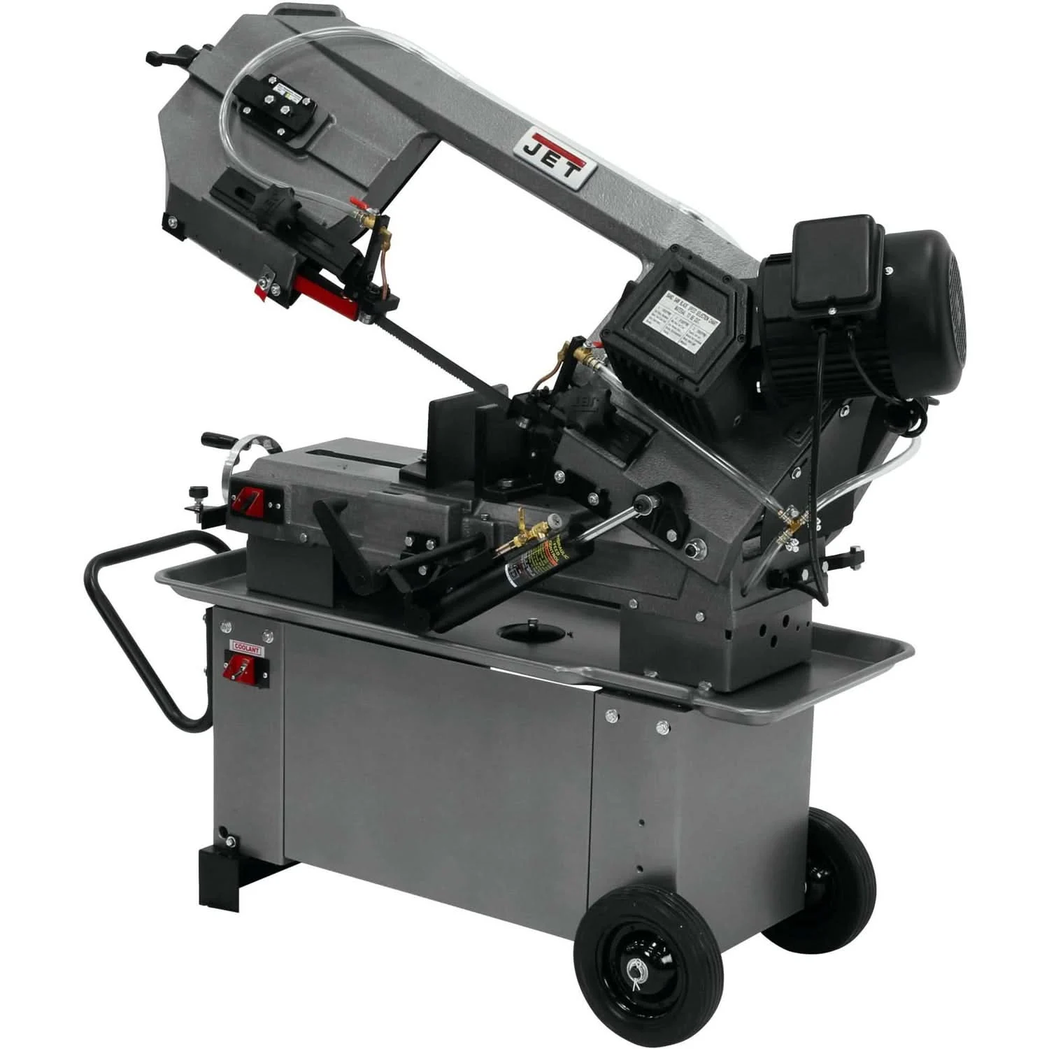 Jet 413460 HBS-812G, 8" x 12" Horizontal/Vertical Geared Head Bandsaw