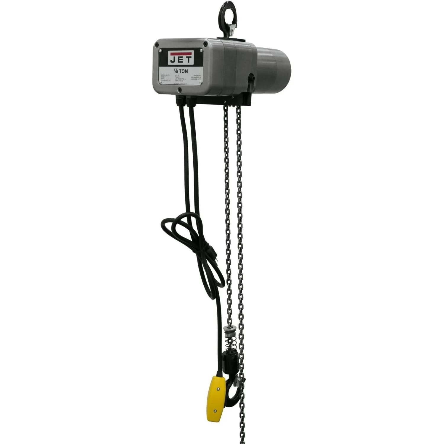 Jet Tools 110115 JSH-275-15 1/8-Ton Electric Chain Hoist 1-Phase 15' Lift