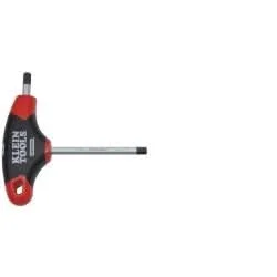 Klein Tools JTH4E13 1/4-Inch Hex Key, Journeyman T-Handle, 4-Inch