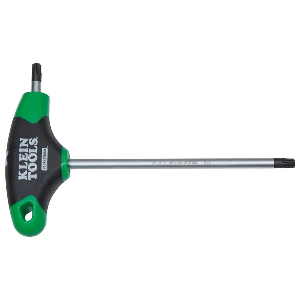Klein Tools JTH6T20 T20 TORX Hex Key, Journeyman T-Handle, 6-Inch