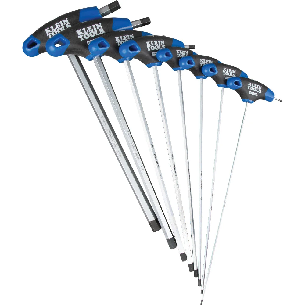 Hex Key Set, Metric, Journeyman™ T-Handle, 9-Inch with Stand, 8-Piece
