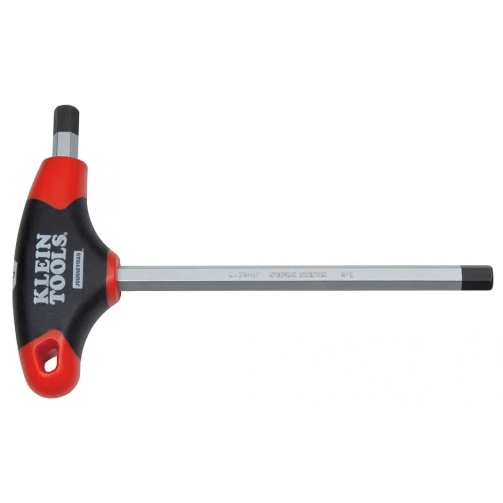 Klein Tools JTH9E11 3/16-Inch Hex Key, Journeyman T-Handle, 9-Inch