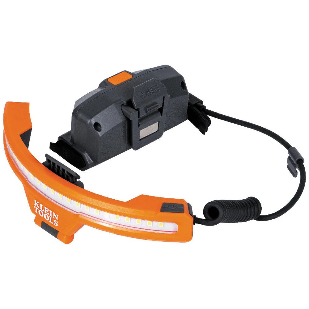Wide-Beam Headlamp with Mount for Hard Hat