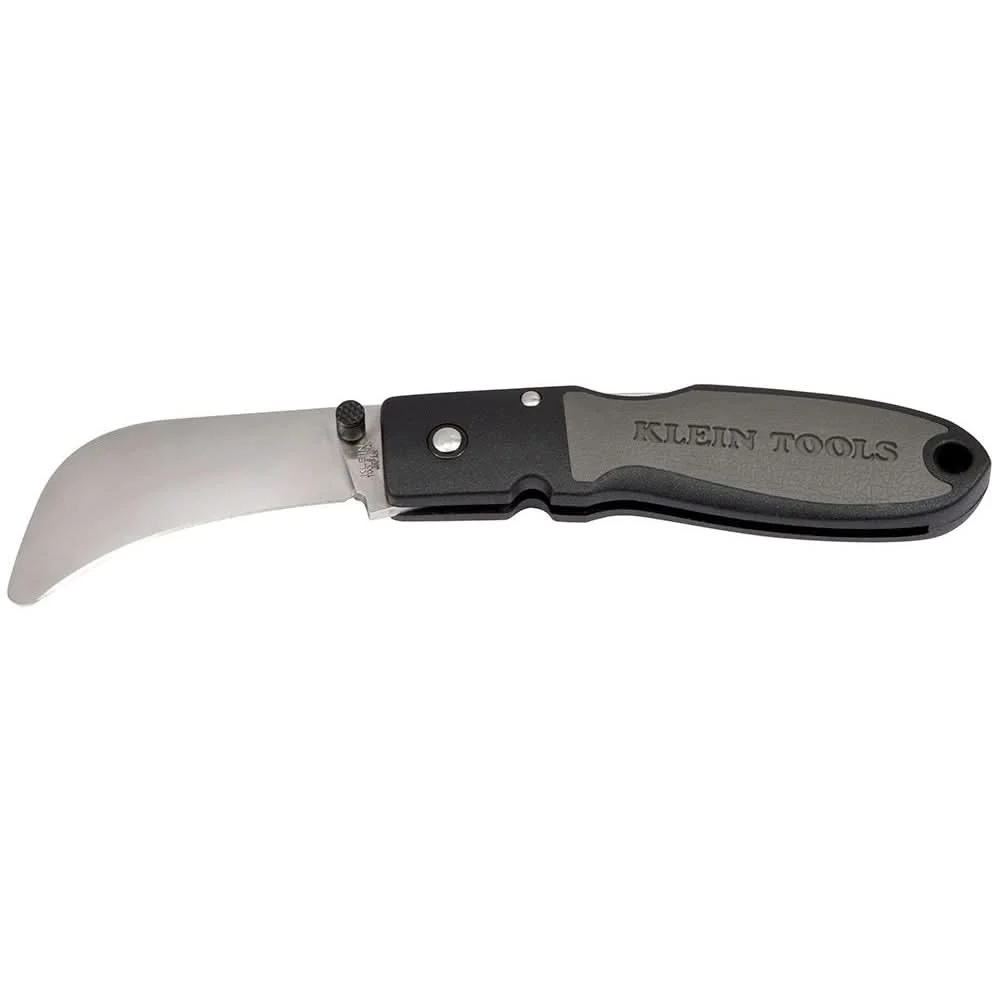 Klein 44005R Lightweight Lockback Knife 2-5/8" Sheepfoot Blade - Rounded Tip