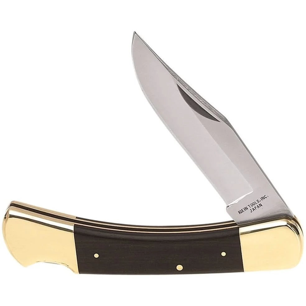 Klein 44037 Sportsman Knife 3-3/8" Stainless Steel Sharp Point Blade