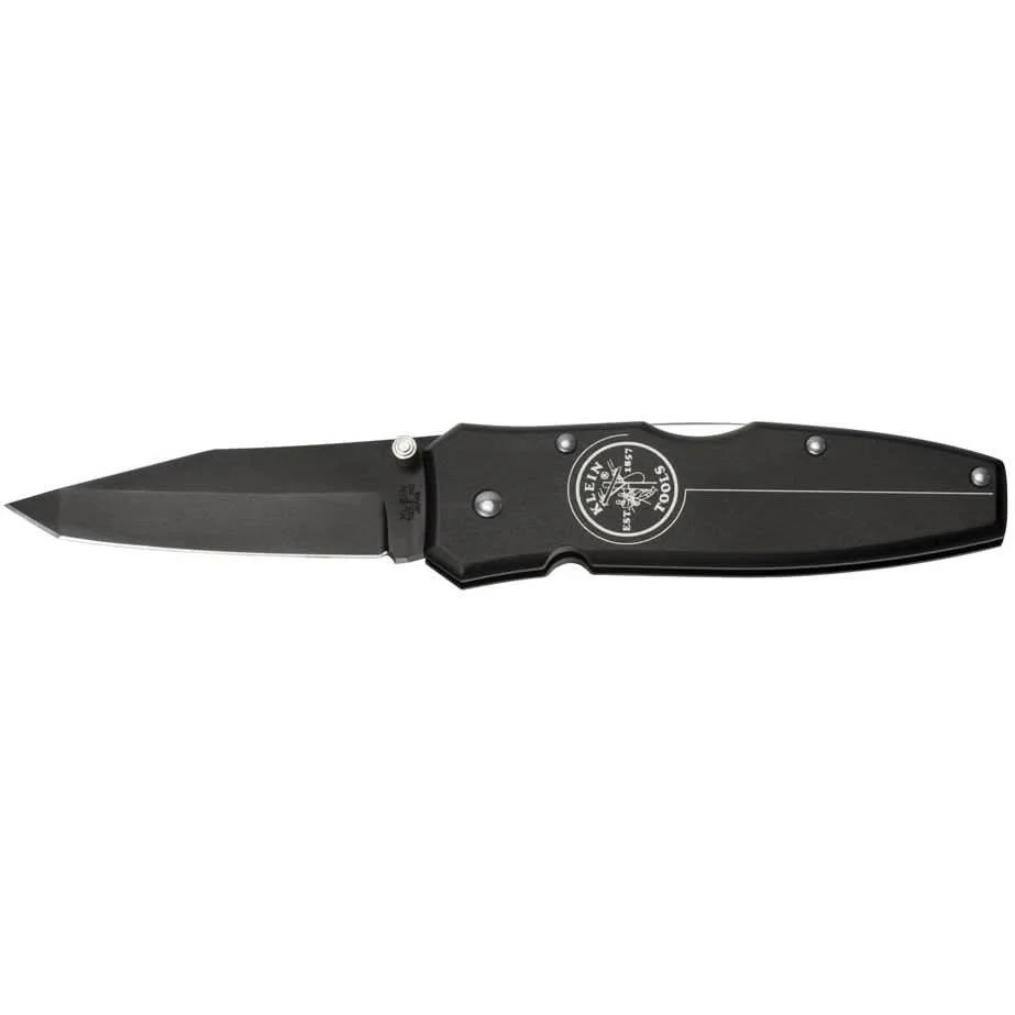 Klein 44052Blk Tanto Lockback Knife - 2-3/4" Blade