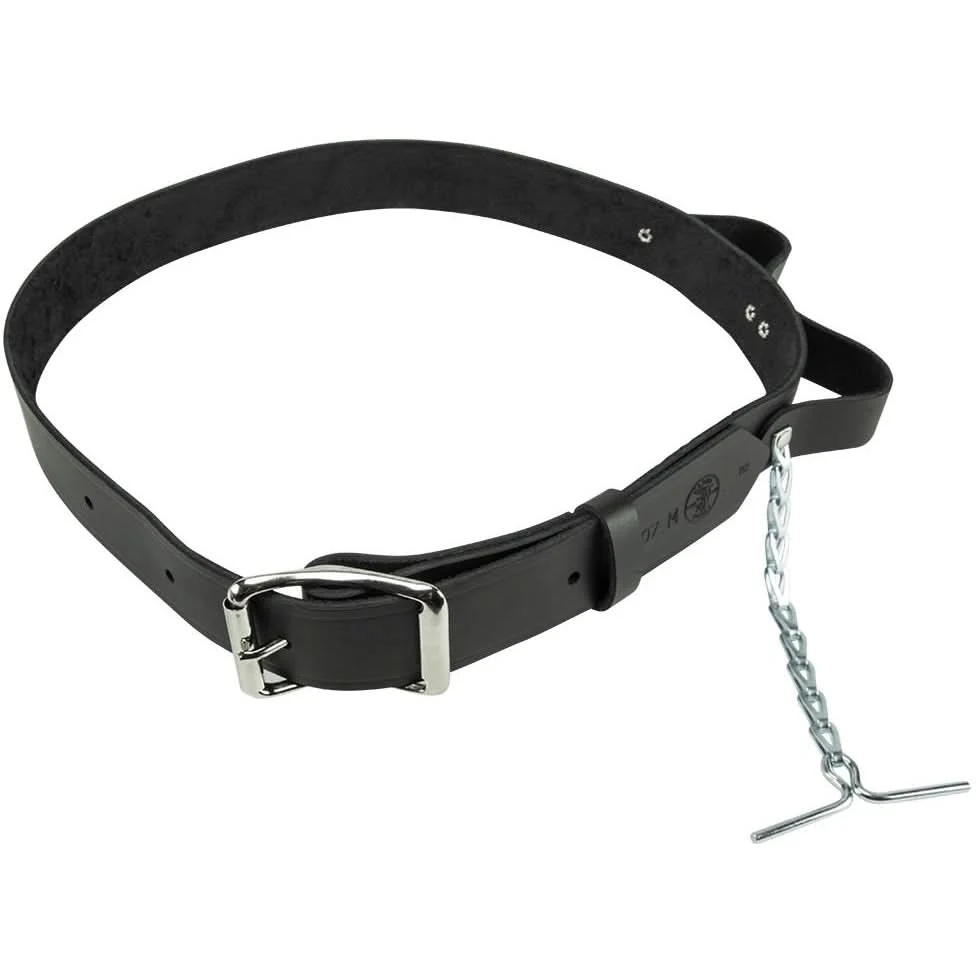 Klein 5207M Electrician's Leather Tool Belt (Medium)