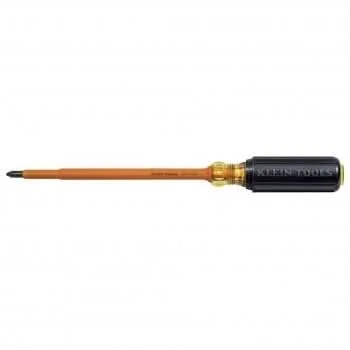 Klein 6037INS Insulated #2 Phillips-Tip - 7'' (178 mm) Round-Shank Screwdriver