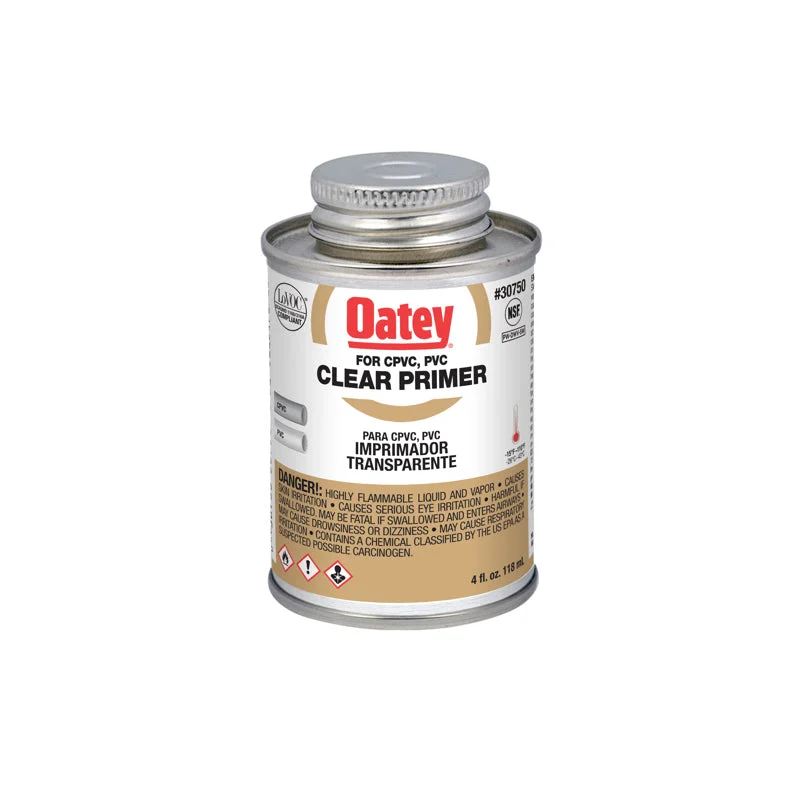 Oatey® Clear Primer – NSF Listed 4oz.