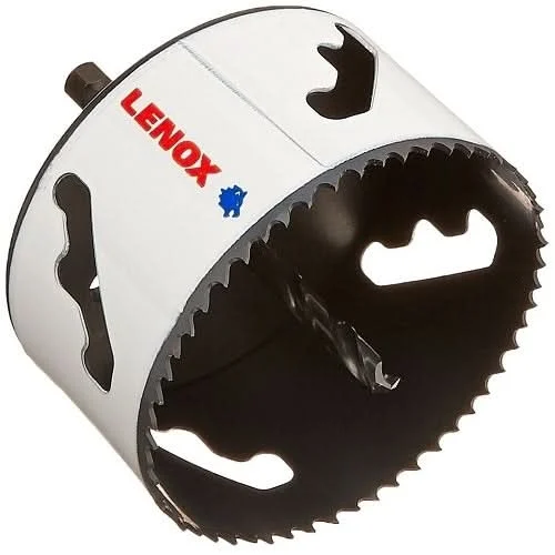 Lenox 1772949 Tools Bi-Metal Speed Slot Arbored Hole Saw with T3, 3-5/8-Inch