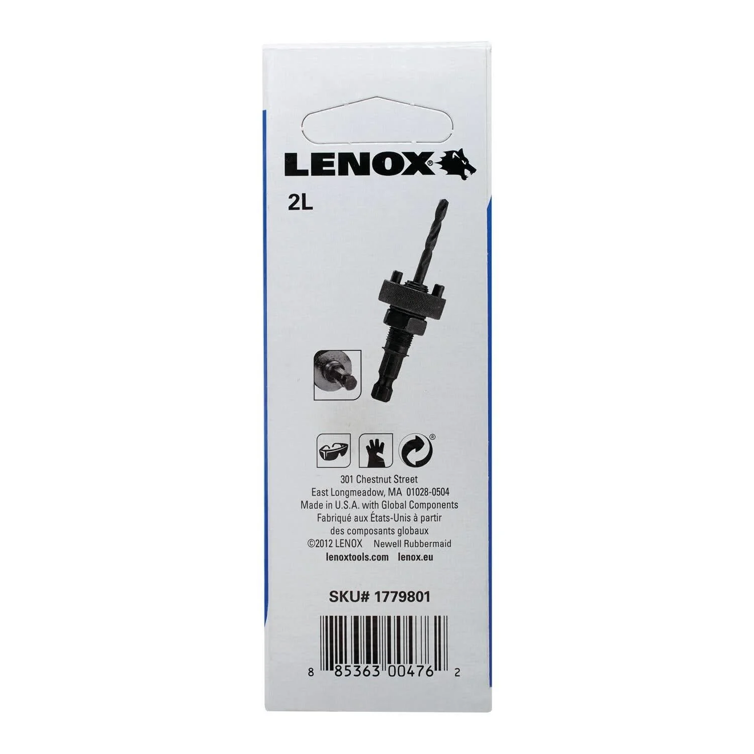 Lenox 1779801 2L T2 Arbor Pilot Drill Bit