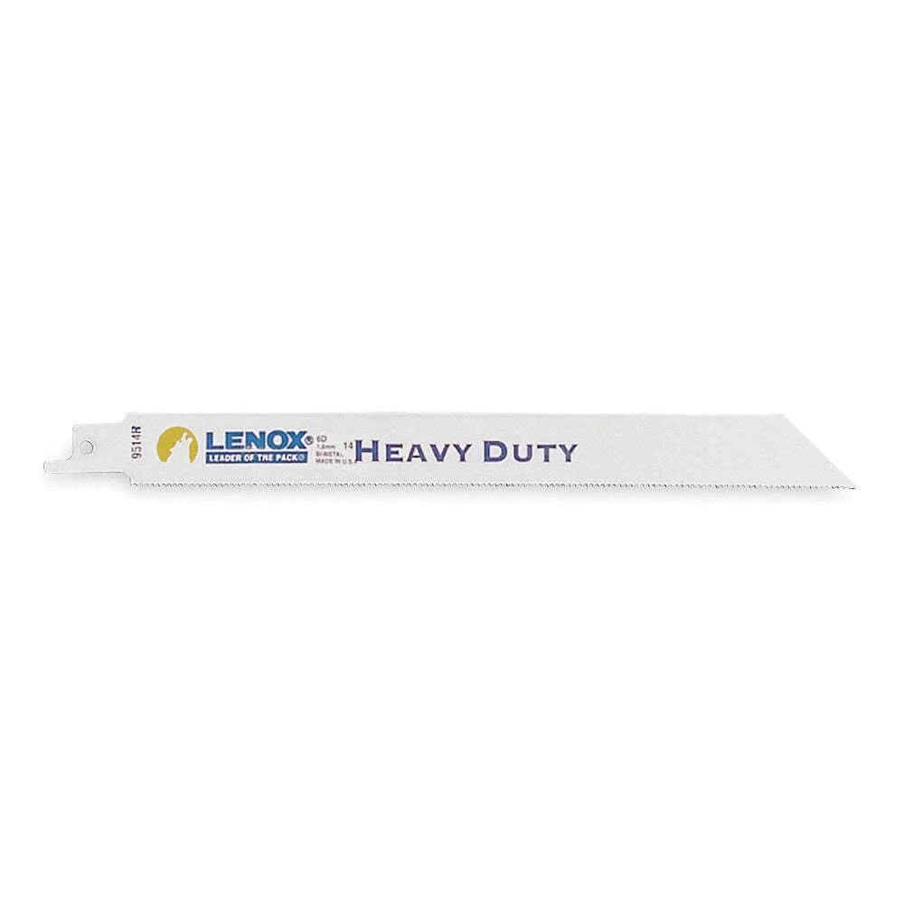Lenox 205119514R 9514R Metal-Cutting Reciprocating Saw Blades, 9-inch, 14 TPI, 2-Pack