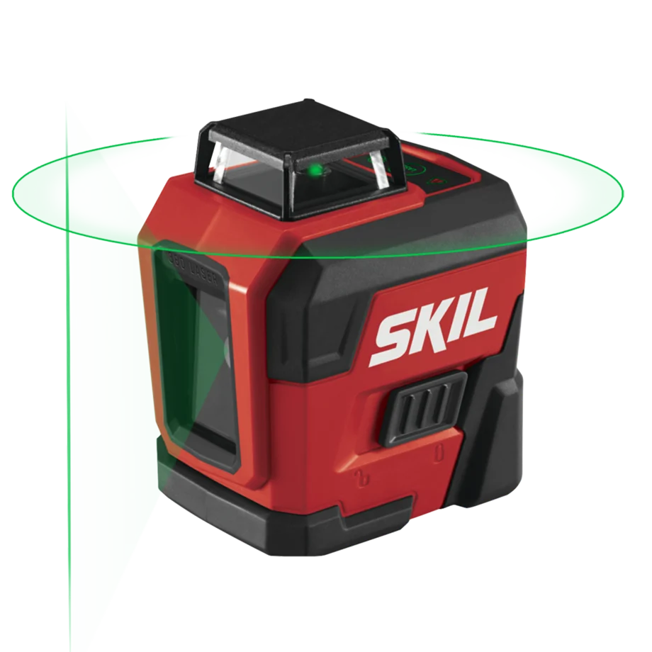 Self-Leveling 360 Degree Green Cross Line Laser with Tripod