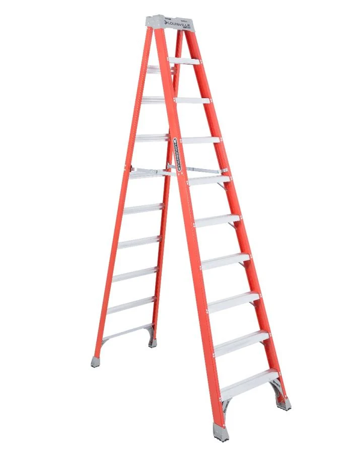 10 Ft. 300 Lb. 9-Step Fiberglass Step Ladder