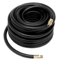 25 FT x 3/8 in I.D., 1/4 NPT Rubber Air Hose M601P