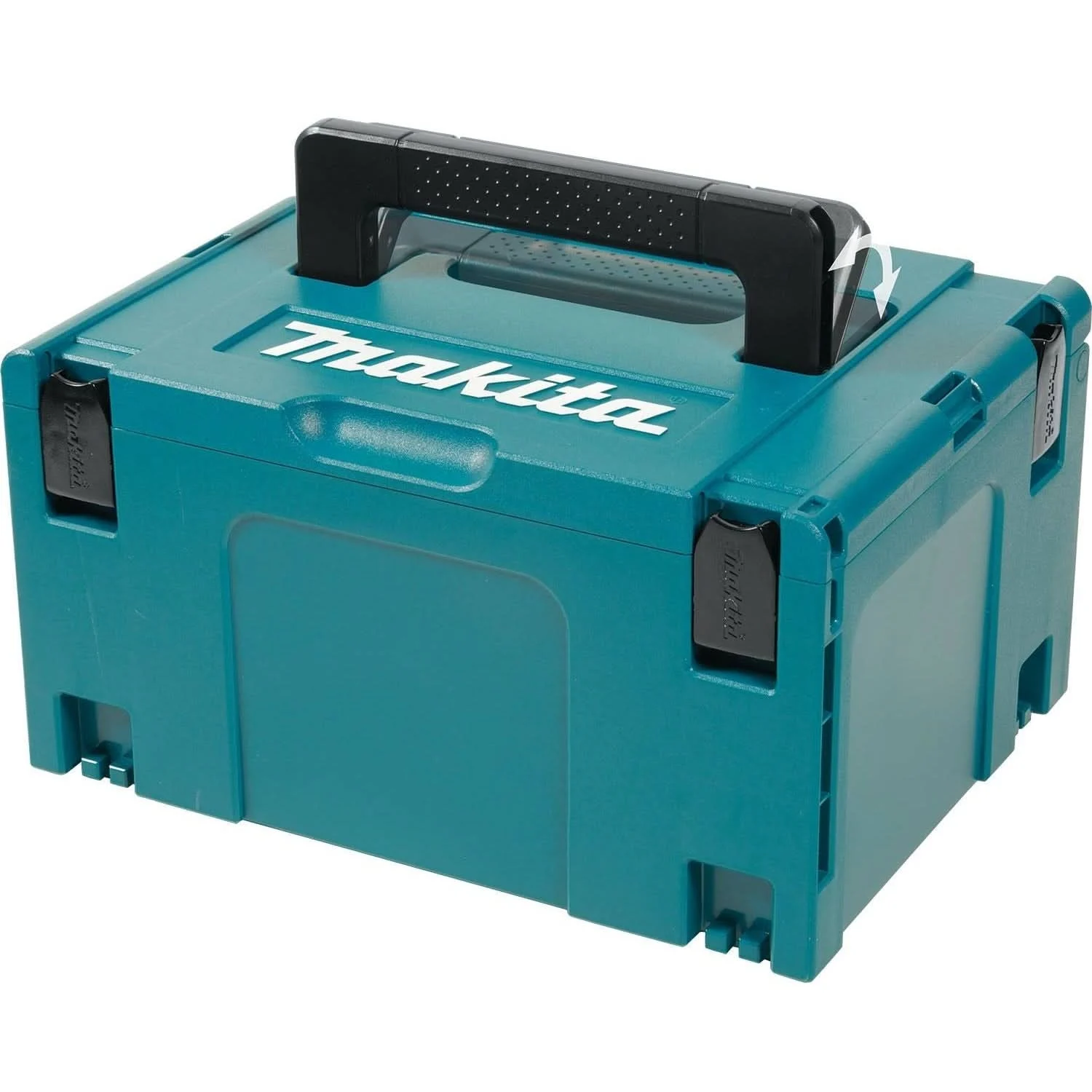 Makita Interlocking Modular Tool Case Combo Kit - Small, Medium, Large, with Case Cart